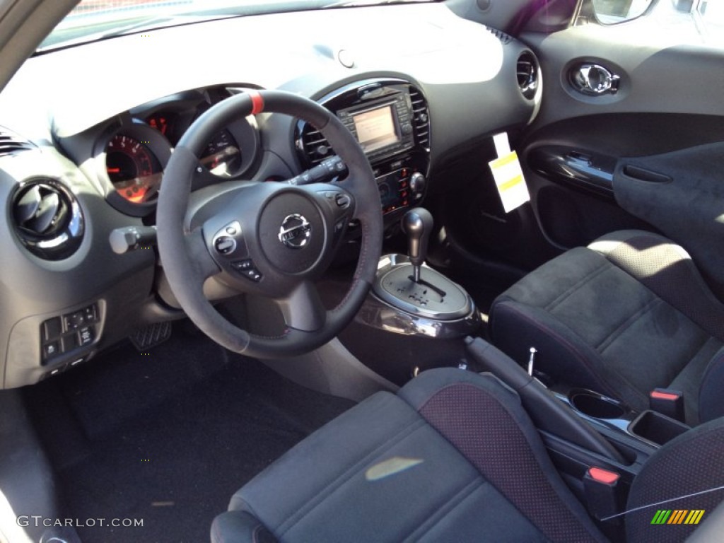 NISMO Black/Gray Trim Interior 2013 Nissan Juke NISMO AWD Photo #84023427