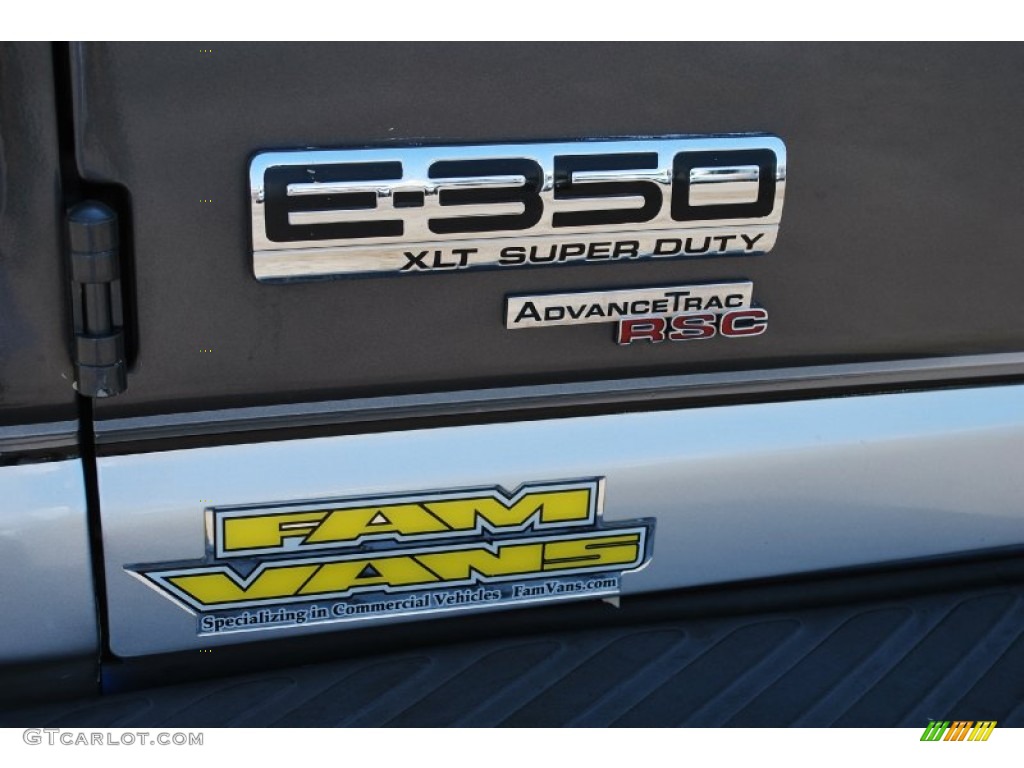2007 E Series Van E350 Super Duty XLT 15 Passenger - Dark Shadow Grey Metallic / Medium Flint Grey photo #5