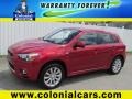 Rally Red Metallic 2011 Mitsubishi Outlander Sport SE 4WD