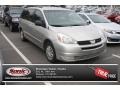 2005 Silver Shadow Pearl Toyota Sienna LE  photo #1