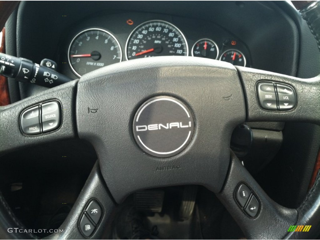 2008 Envoy Denali 4x4 - Onyx Black / Ebony photo #13