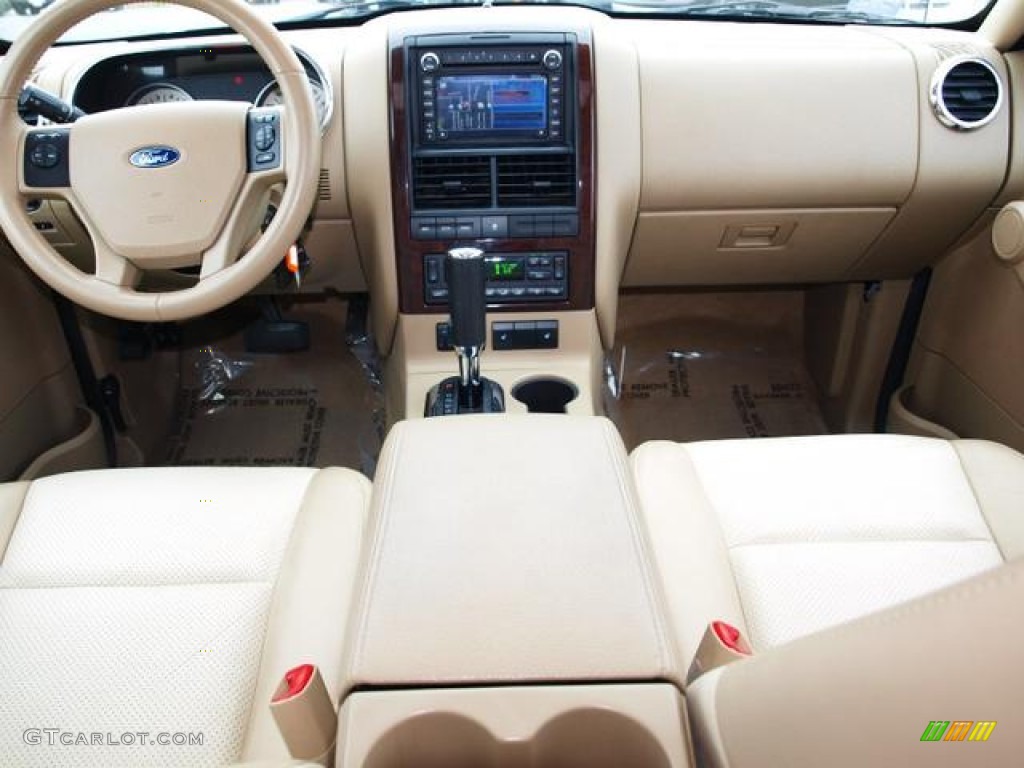 2010 Ford Explorer Limited Camel Dashboard Photo #84024873