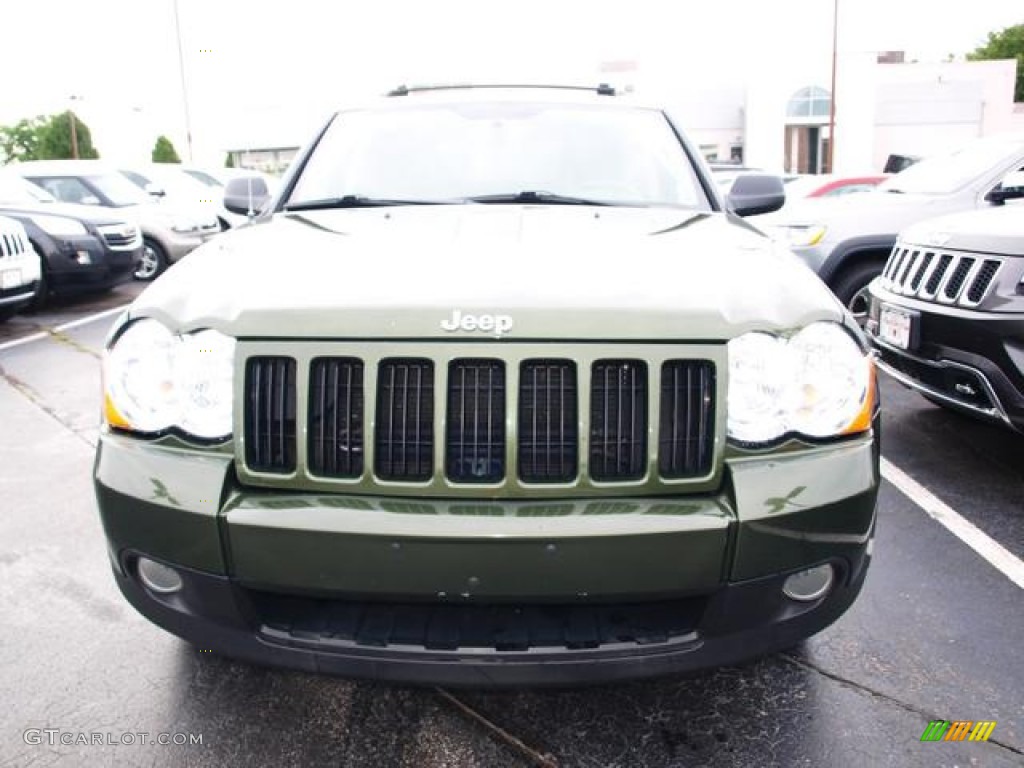 2008 Grand Cherokee Laredo 4x4 - Olive Green Metallic / Dark Slate Gray photo #8