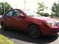 Spicy Red Metallic - Spectra EX Sedan Photo No. 4