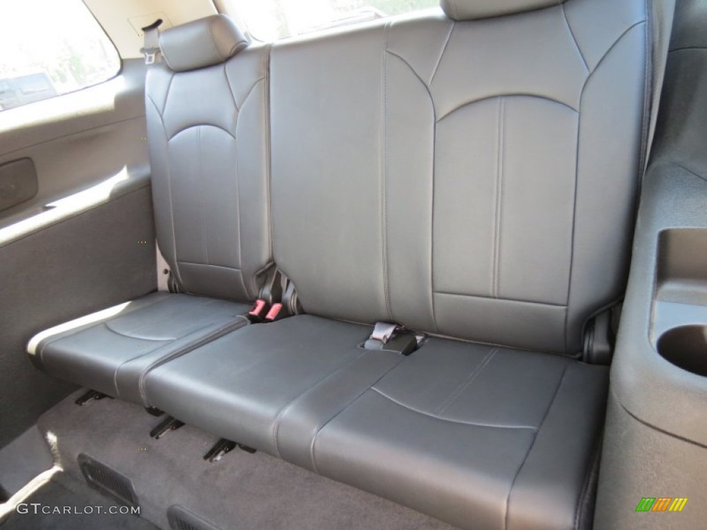 Ebony Interior 2012 GMC Acadia SLT AWD Photo #84026304