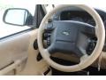 2004 Land Rover Discovery Alpaca Beige Interior Steering Wheel Photo
