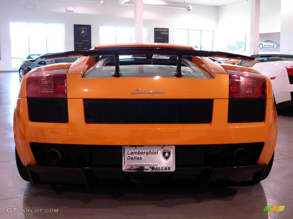 2008 Gallardo Superleggera - Arancio Borealis (Orange) / Nero Superleggera photo #22