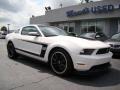 2012 Performance White Ford Mustang Boss 302  photo #2