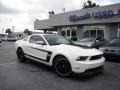 2012 Performance White Ford Mustang Boss 302  photo #26