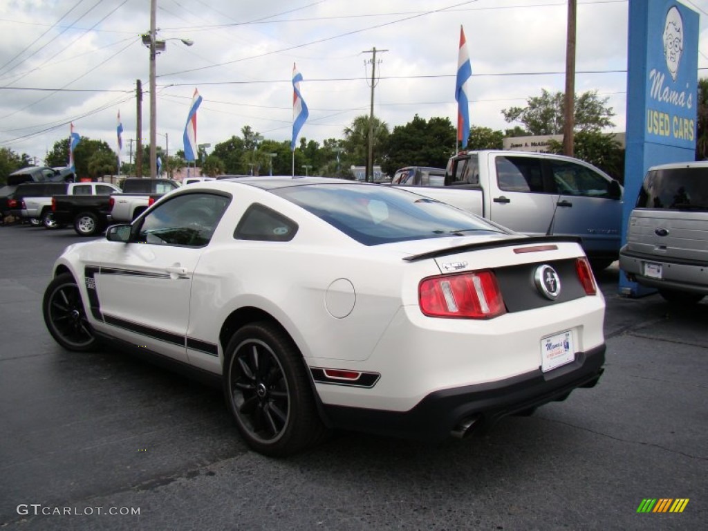 2012 Mustang Boss 302 - Performance White / Charcoal Black Recaro Sport Seats photo #28