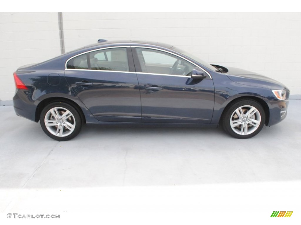 Caspian Blue Metallic 2014 Volvo S60 T5 Exterior Photo #84027857