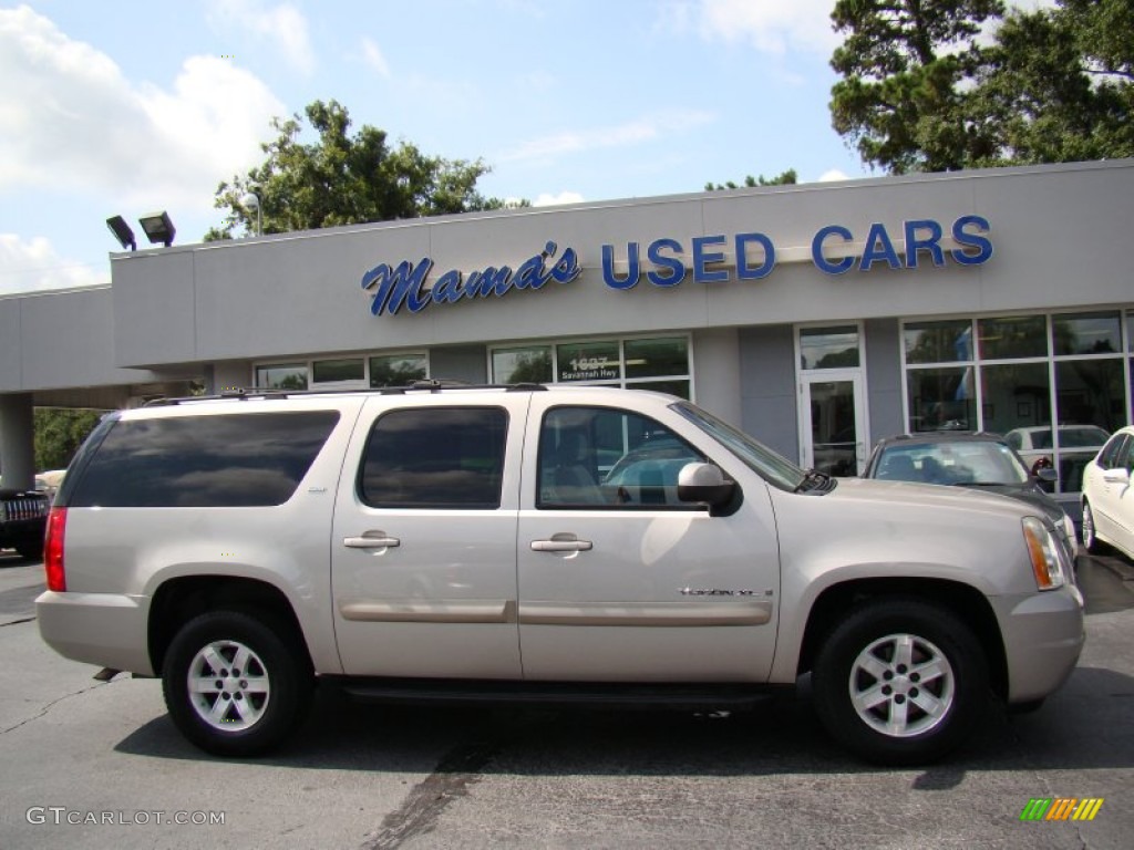 2007 Silver Birch Metallic GMC Yukon XL 1500 SLT 83990982 Photo 3 Car Color