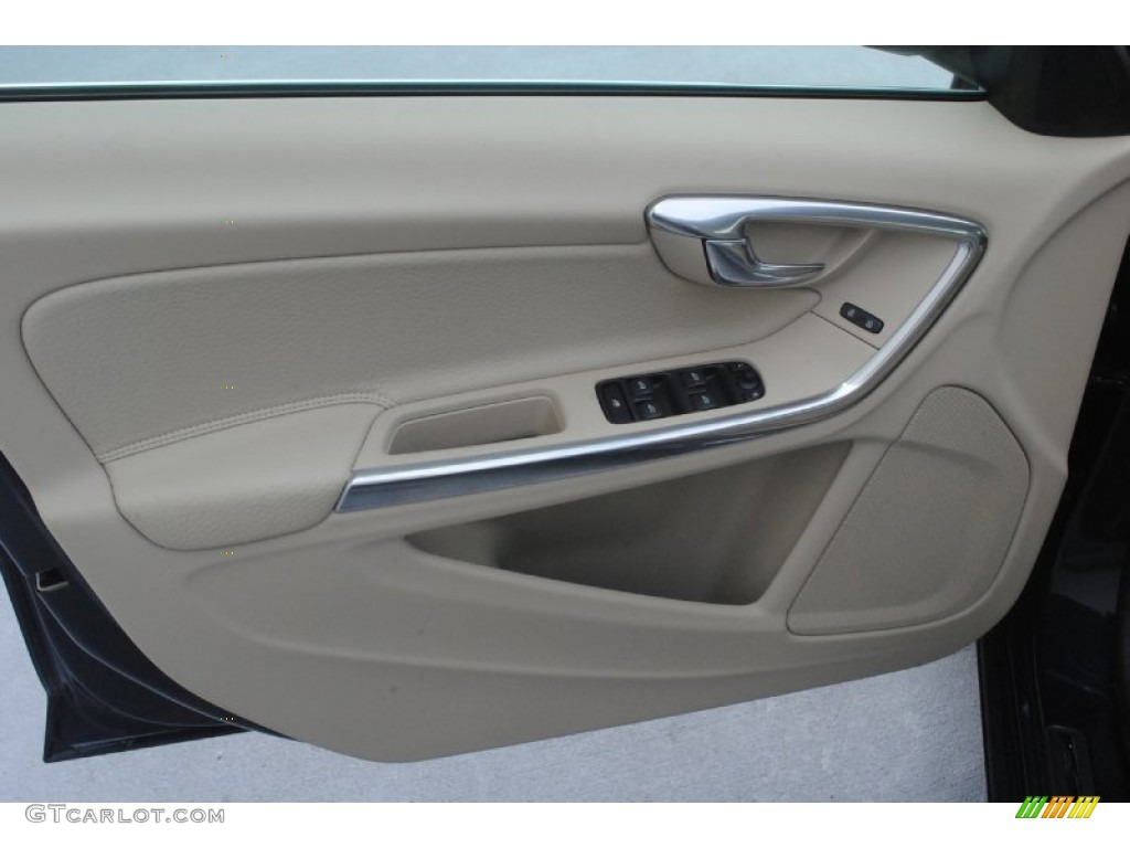 2014 Volvo S60 T5 Soft Beige Door Panel Photo #84027996