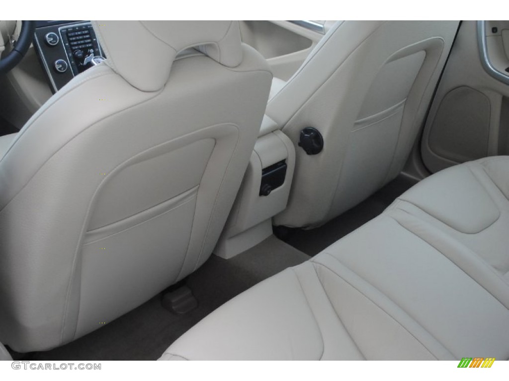 2014 S60 T5 - Caspian Blue Metallic / Soft Beige photo #27