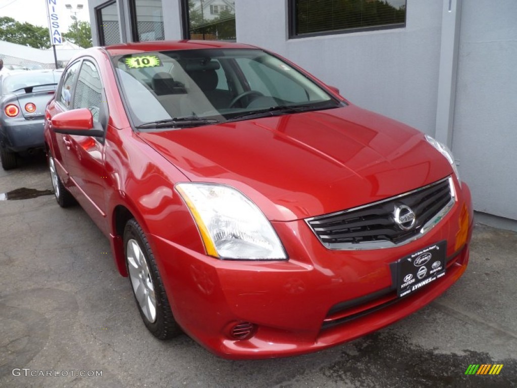 Red Brick Metallic Nissan Sentra