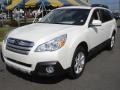 Satin White Pearl 2013 Subaru Outback 3.6R Limited