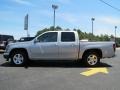 2011 Pure Silver Metallic GMC Canyon SLE Crew Cab  photo #4