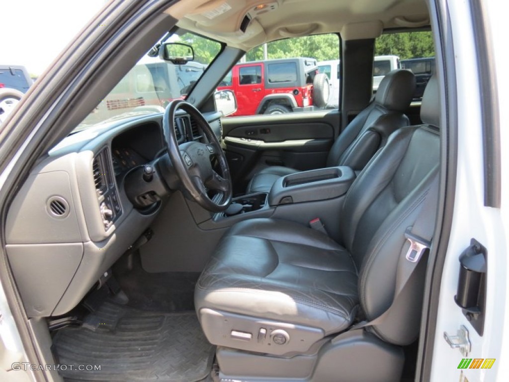 2004 Silverado 1500 LT Extended Cab - Summit White / Dark Charcoal photo #10