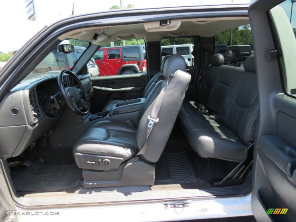 2004 Silverado 1500 LT Extended Cab - Summit White / Dark Charcoal photo #13