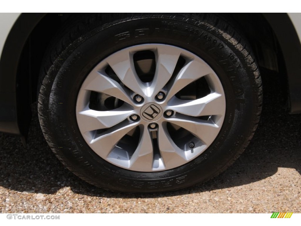 2012 CR-V EX-L - Taffeta White / Gray photo #4