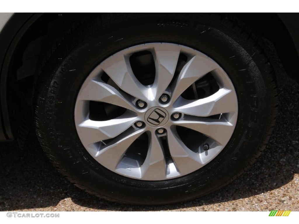 2012 CR-V EX-L - Taffeta White / Gray photo #6