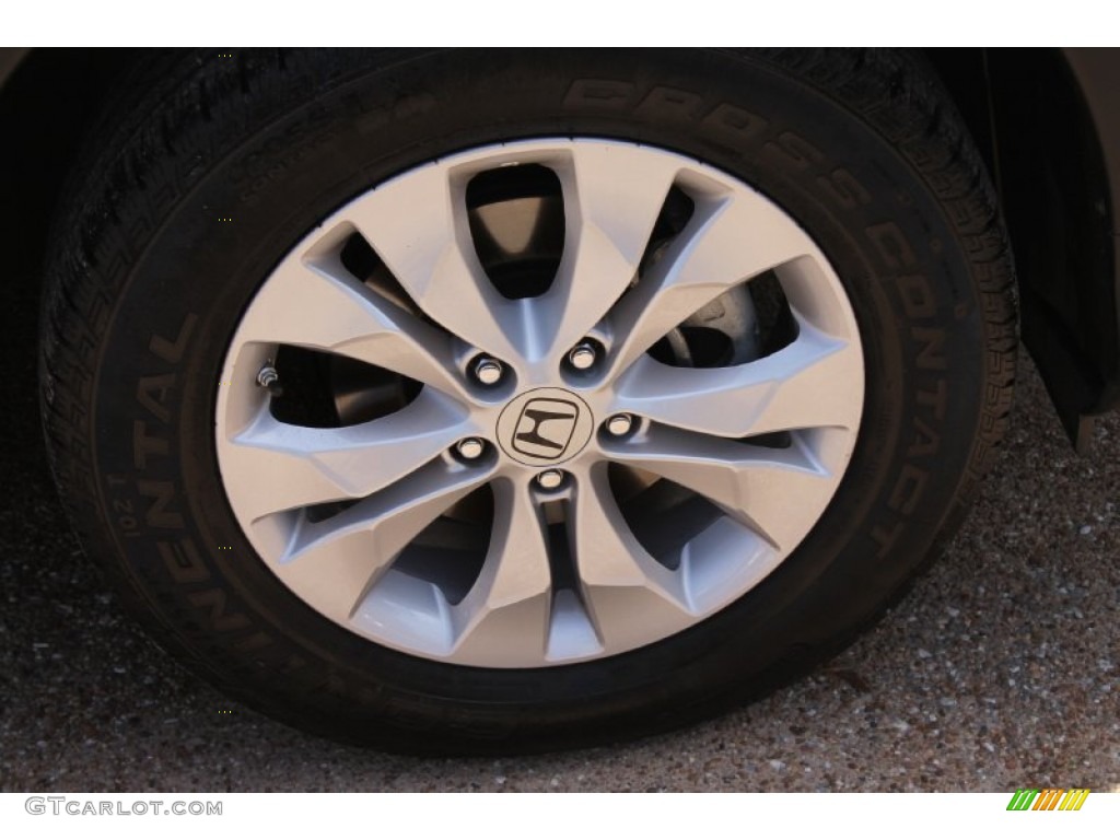 2012 CR-V EX-L - Taffeta White / Gray photo #12