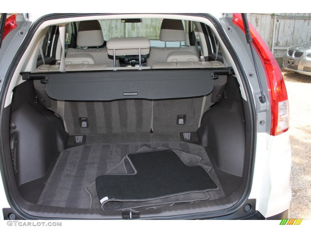 2012 CR-V EX-L - Taffeta White / Gray photo #31