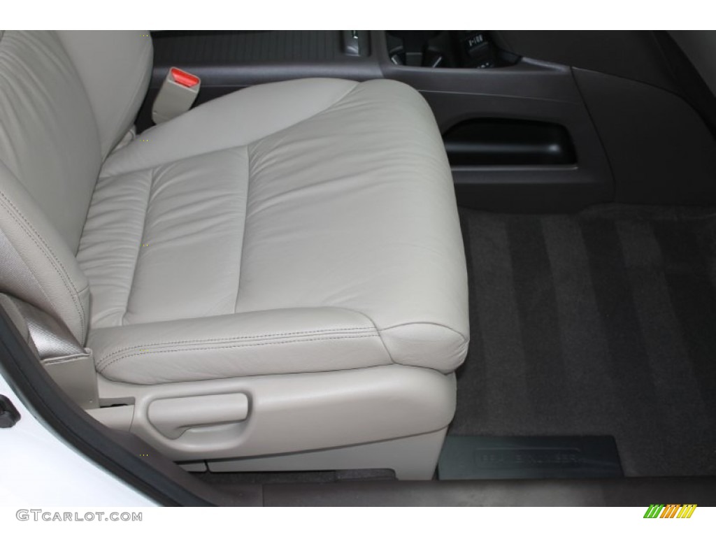 2012 CR-V EX-L - Taffeta White / Gray photo #35