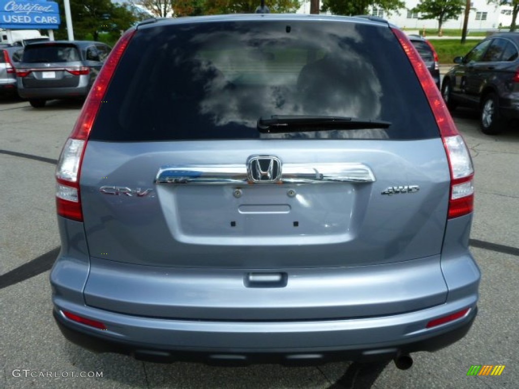 2011 CR-V EX-L 4WD - Glacier Blue Metallic / Gray photo #4