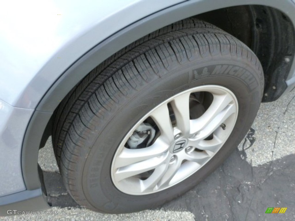 2011 CR-V EX-L 4WD - Glacier Blue Metallic / Gray photo #9