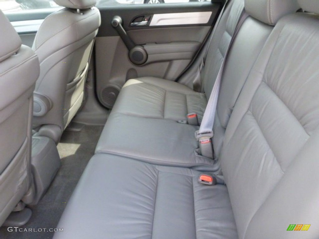 2011 CR-V EX-L 4WD - Glacier Blue Metallic / Gray photo #11