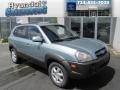 Alpine Frost Light Blue 2005 Hyundai Tucson GLS V6 4WD