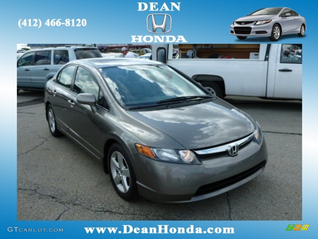 Galaxy Gray Metallic Honda Civic