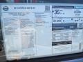 2014 Nissan Versa Note SV Window Sticker