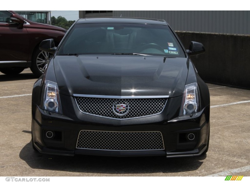 Thunder Gray ChromaFlair 2012 Cadillac CTS -V Coupe Exterior Photo #84032400