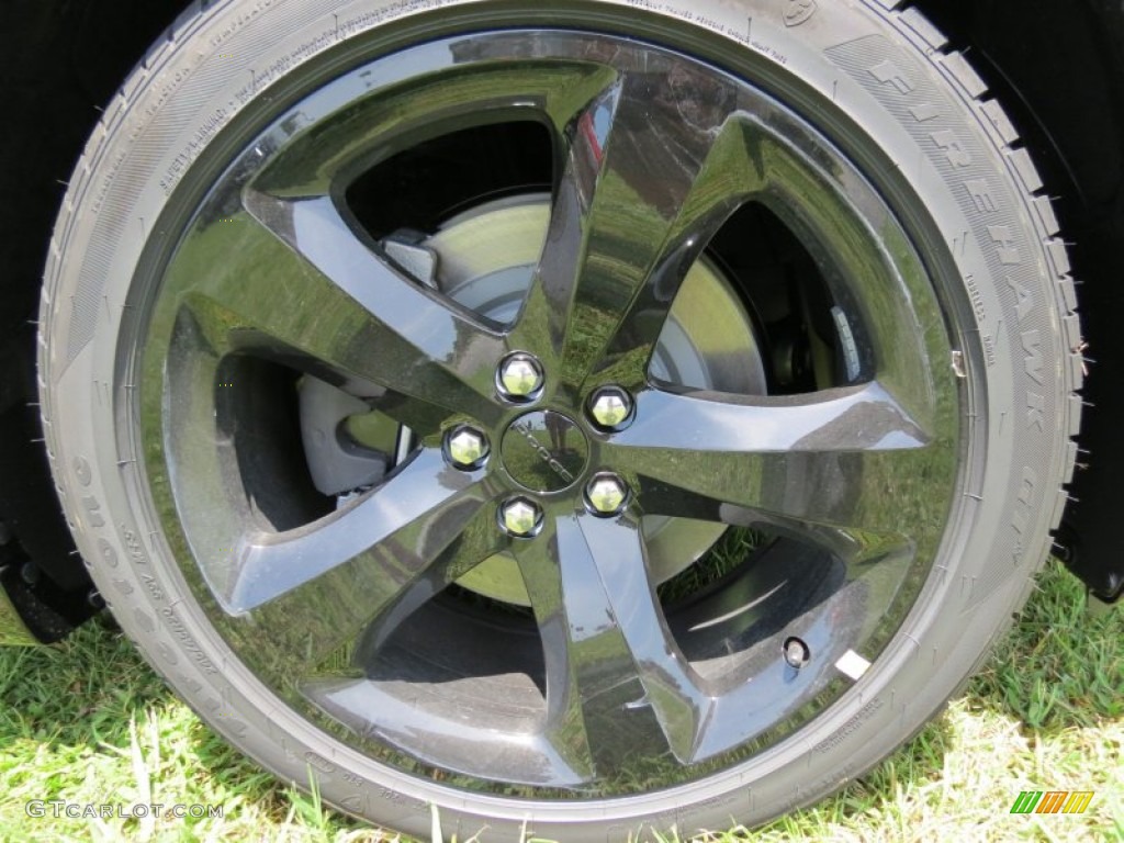 2013 Dodge Charger R/T Blacktop Wheel Photos