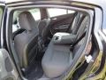 2013 Dodge Charger Black Interior Rear Seat Photo