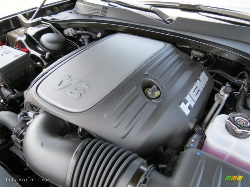 2013 Dodge Charger R/T Blacktop 5.7 Liter HEMI OHV 16-Valve VVT V8 Engine Photo #84032766