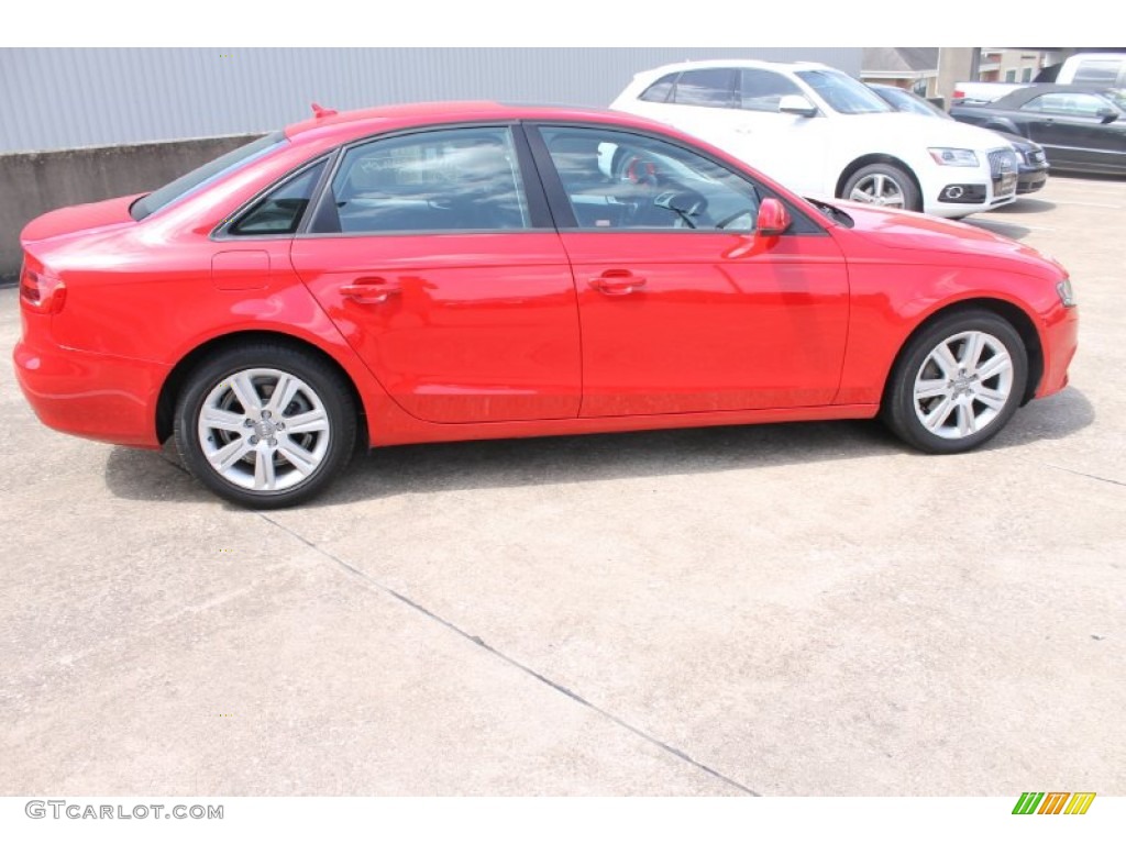 2011 A4 2.0T Sedan - Brilliant Red / Black photo #11