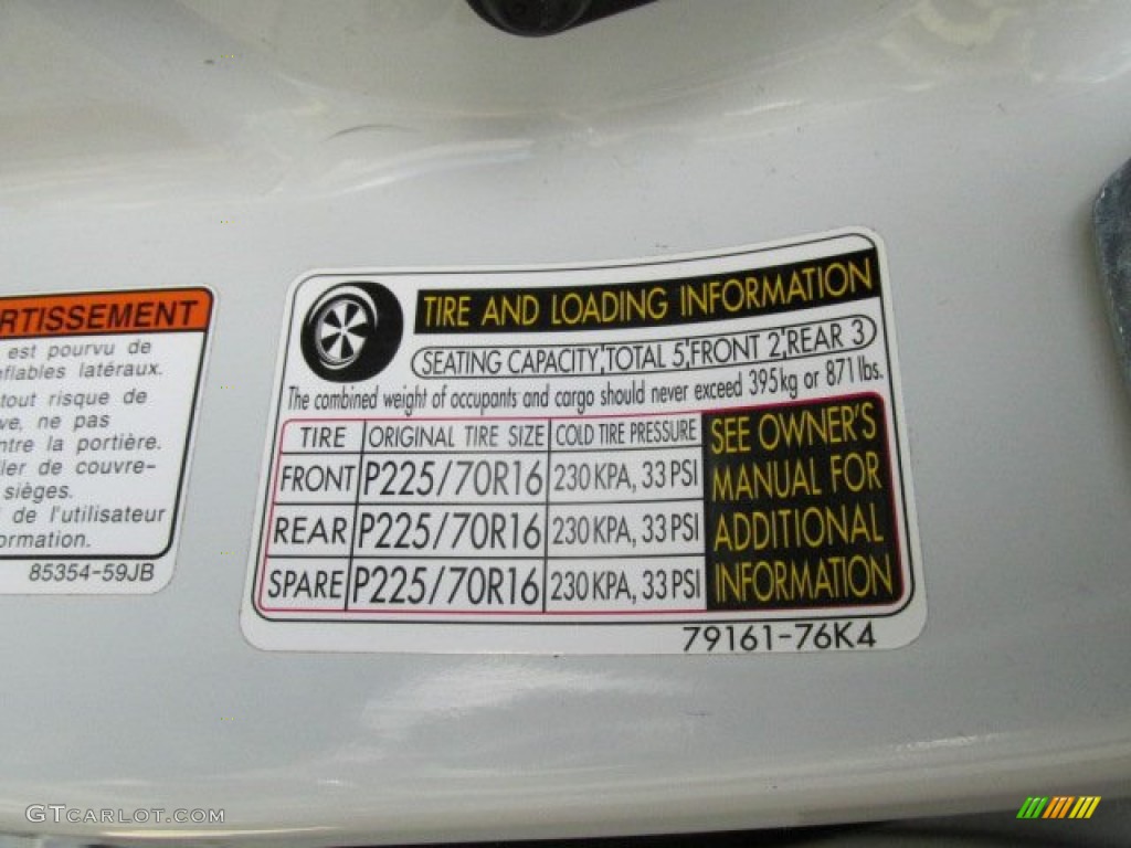 2010 Grand Vitara Premium 4x4 - White Water Pearl / Beige photo #23