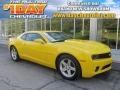 2012 Rally Yellow Chevrolet Camaro LT Coupe  photo #1