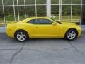 2012 Rally Yellow Chevrolet Camaro LT Coupe  photo #2