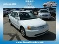 Taffeta White 2002 Honda Civic EX Sedan