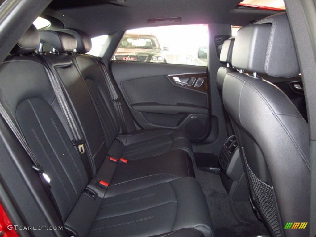 Black Interior 2014 Audi A7 3.0T quattro Premium Plus Photo #84034248