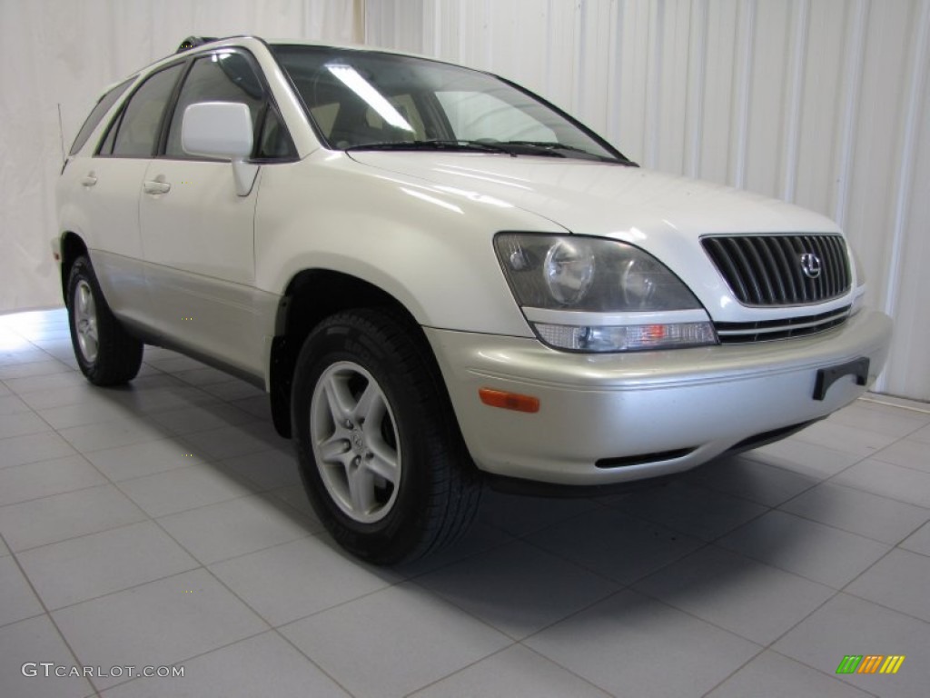 2000 RX 300 AWD - Pearl White / Ivory photo #1