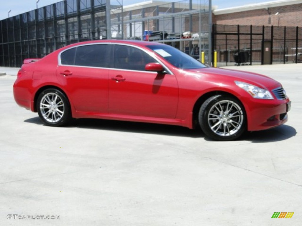 Garnet Ember Red 2008 Infiniti G 35 S Sport Sedan Exterior Photo #84034416