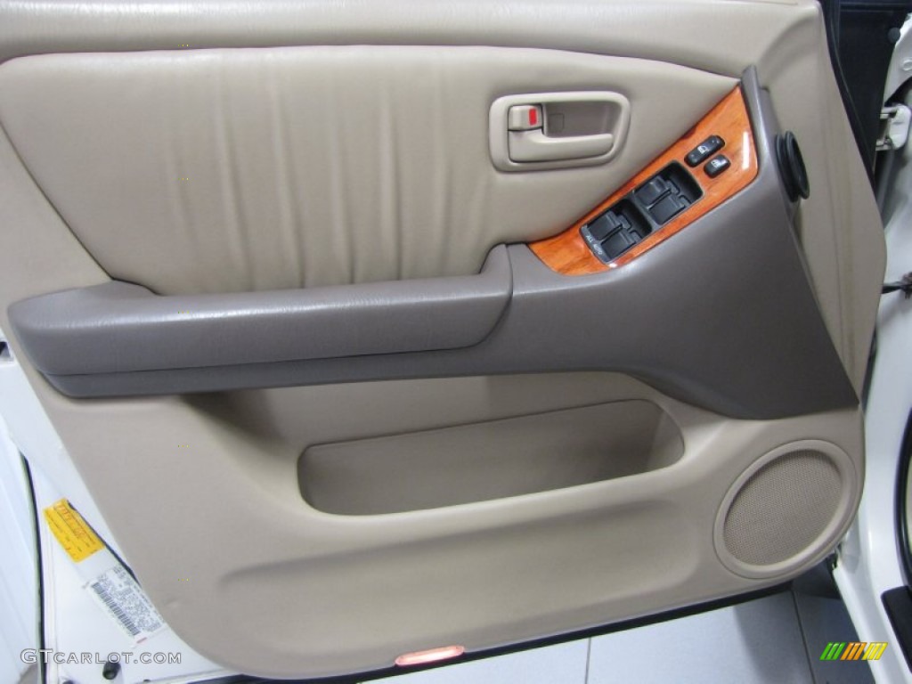 2000 RX 300 AWD - Pearl White / Ivory photo #8