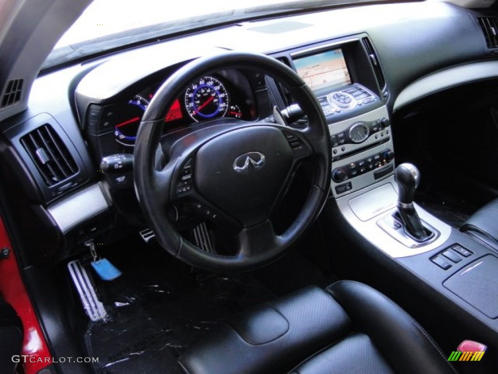 2008 Infiniti G 35 S Sport Sedan Graphite Dashboard Photo #84034647