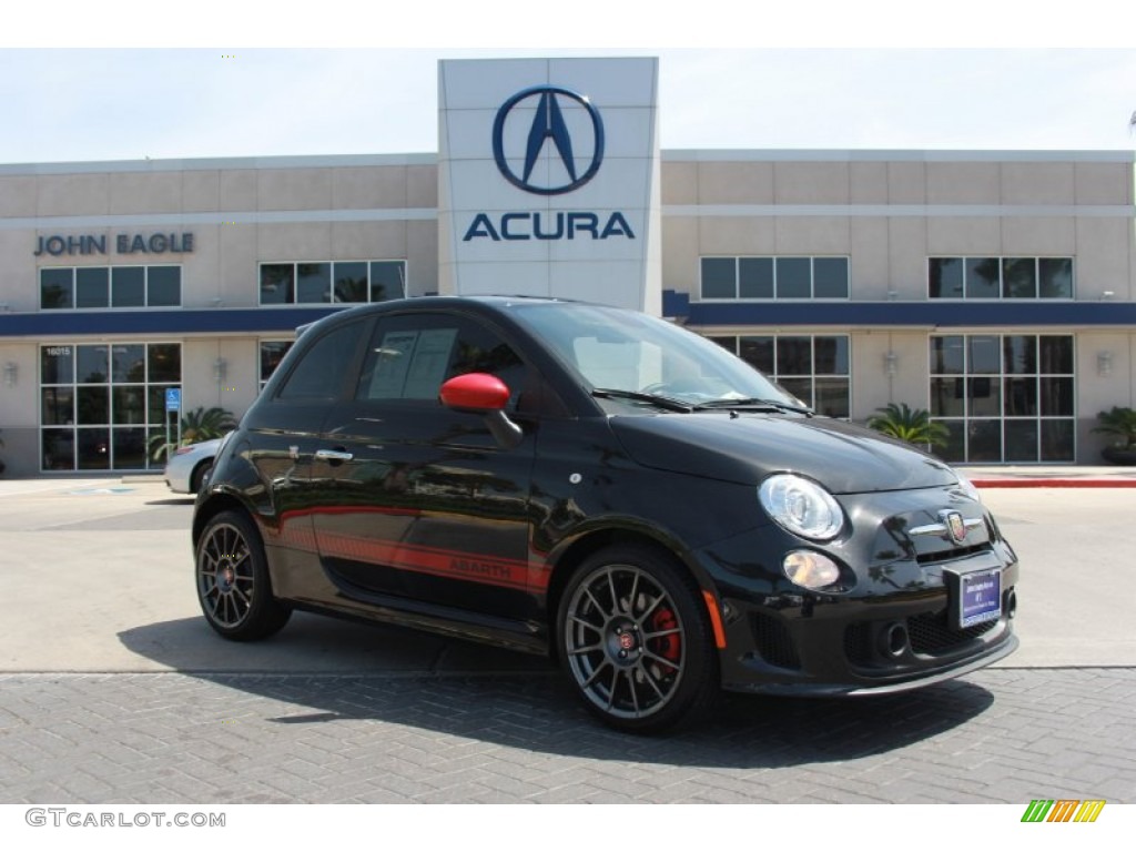 2013 500 Abarth - Nero (Black) / Abarth Nero/Rosso/Nero (Black/Red/Black) photo #1