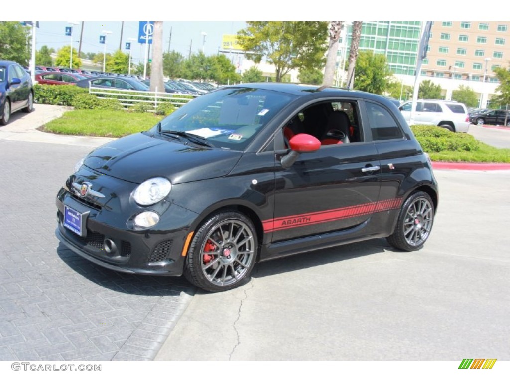 Nero (Black) 2013 Fiat 500 Abarth Exterior Photo #84035391